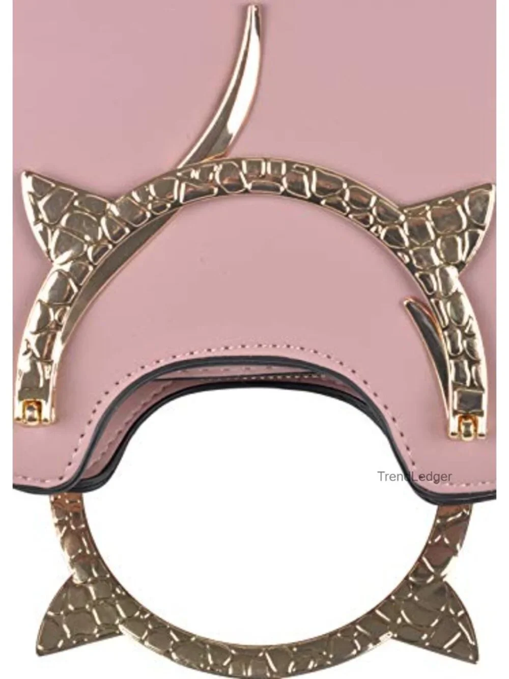 Cat Purse Women Cute Top Handle Shoulder Bag Teens Girls PU Leather Gothic